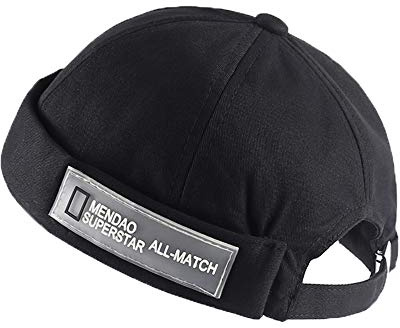 YAMEE Bonnet Docker Homme Femme Casquette sans Visiere Docker Bonnet bob Chapeau Bonnet de Docker Skullcap bob Homme