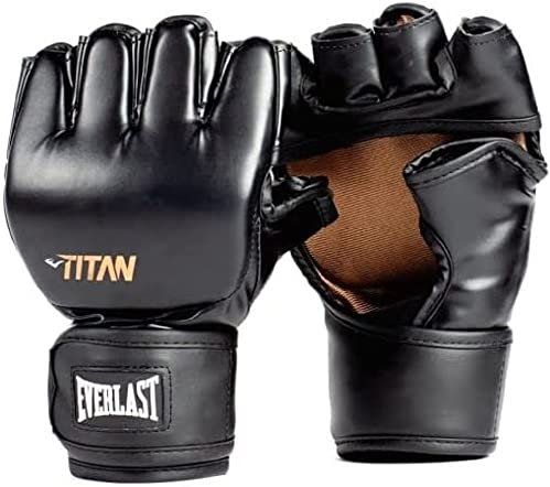 Everlast Unisex - Erwachsene Boxhandschuhe Titan MMA Glove, MMA Handschuhe, Schwarz, L/XL