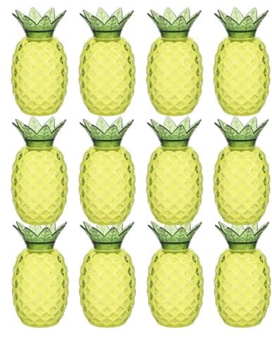 12 Cajas De Dulces De Piña Con Temática De Limas Artificiales Contenedor De Chocolate Cajas De Dulces Contenedor De Almacenamiento De Chocolate Decoraciones De Fiesta De Piña