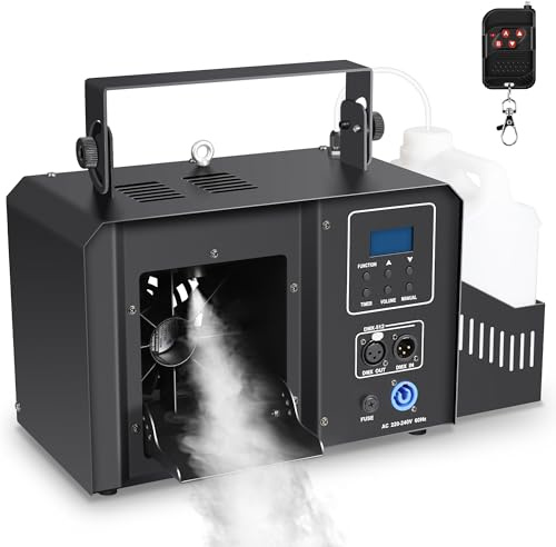 Telbum Haze Machine 700W, Fog Machine with Wireless Remote and DMX Control, Timer Function, High Output Hazer Smoke Machine, Professional Smoke Machine for Party, Stage & DJ Effects, Halloween