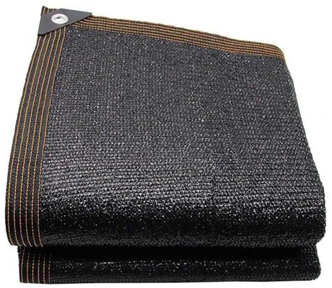 Malla Sombreadora Sun Net Toldo para el Sol Solar Sombra Paño Toldo Vela de Sombra para Estanque, Red para jardín o Planta,3x3m