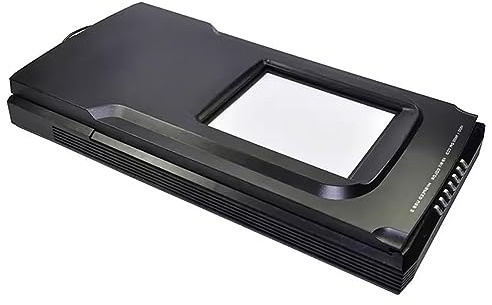 ERSINIAN Scanner à Plat Grand Format A4, Photo Couleur, Images, Films, négatifs et Documents, résolution Optique 4800 PPP, sans Cadre, numérisation Automatique, pour la Maison et Le Bureau