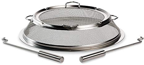 Solo Stove Protección contra Chispa Bonfire, Pantalla Protectora contra chispas, Accesorios para Brasero Bonfire, Acero Inoxidable. Reduce el Riesgo de Lesiones y Fuego
