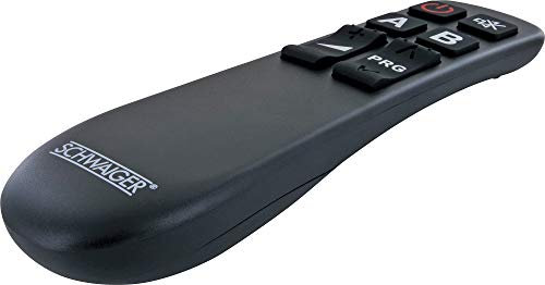 SCHWAIGER - UFB1000 533-2 in 1, telecomando universale a 8 tasti, telecomando TV di ricambio per tutti i televisori Samsung LG Sony Philips