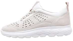 Geox Baskets D Spherica pour Fille, Ecru, 42 EU