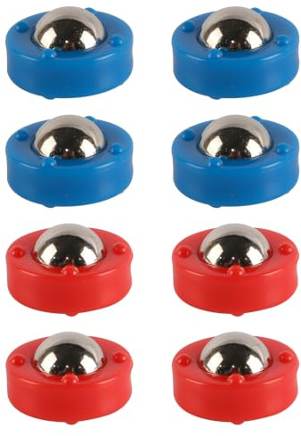 Laroal Ensemble de Rouleaux de palets de Shuffleboard - Rouleaux de Rechange pour Jeux de Shuffleboard à Billes coulissantes de Bureau