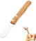 Royomal Cuchillo de Mantequilla, Cuchillos Untar Unidades, Cuchillos de Little Cheese Spreader Knives, Cuchillos de mantequilla de acero inoxidable con mango para sándwiches y crema de mantequilla