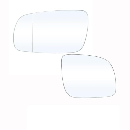 Außenspiegel Spiegelglas Für VW Für Golf 4 Für Jetta Für MK4 Seite Flügel Spiegel Weiß Glas Rückansicht Rückansicht Außen Spiegel Konvexen Seitenspiegelglas(Left and Right)