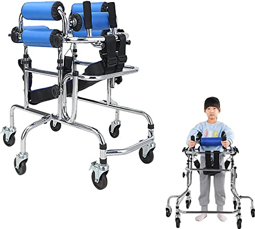 Déambulateur D'Intérieur, Chariot, Aide À La Marche, Pour Personnes Âgées, Adultes, Enfants, Paralysie Cérébrale, Accident Vasculaire Cérébral, Cadre De Verticalisation, Aide À La Marche, Pe