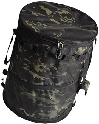 Shurhome Foldable Camping Trash Can Picnics Garbage Organizers Outdoor BBQ Bin Waste Bag Container Foldable Can Bag