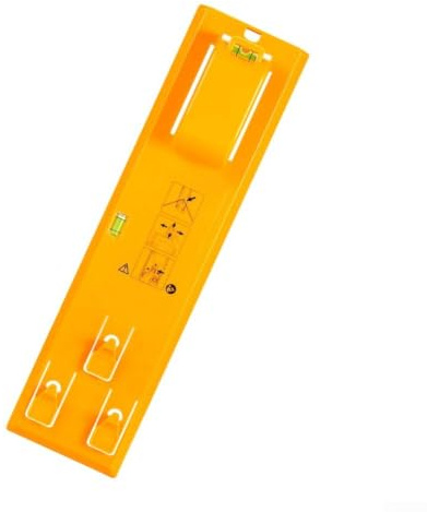 Professionellt bildhängande kit med stor nivå, väggmonteringsverktyg för sågtand- och trådhängare, snabbmarkeringssystem med magnetiska nycklar för enkel raminstallation hemma (gul1)