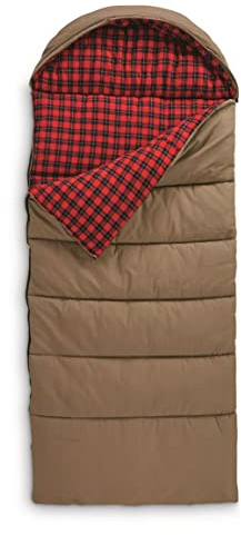 Guide Gear Sleeping Bag for Adults, Cold Weather, Winter, Hiking, Camping, Hunter, Canvas, -30 Degrees