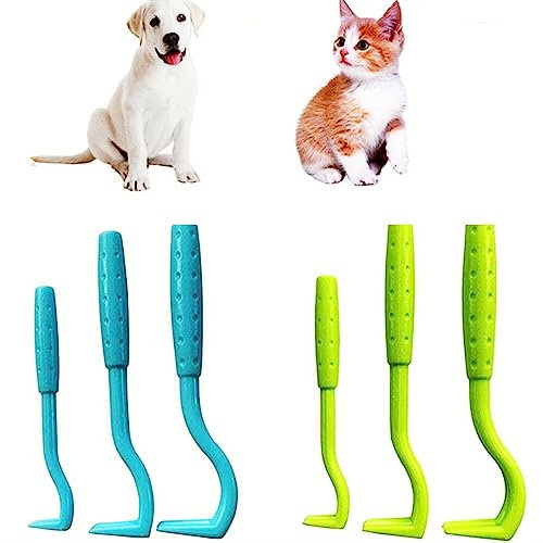YSTrillion Tire Tique,6 Pièces Pince à Tiques,Crochet à Tiques,Pince a Tique Plastique pour Chiens Chats Efficace Tick Removal Tool