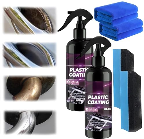 Shibeikadi Spray antiruggine premium per auto, rimozione della ruggine in metallo, spray antiruggine multifunzionale, potente rimozione della ruggine automobilistica, 120 ml (2 pezzi)