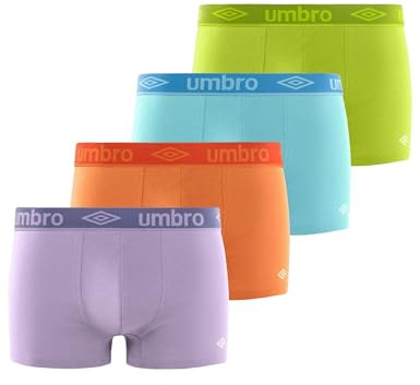Umbro Umb/1/Bcx4 Ropa Interior de Hombres, a, XL (Pack de 4)
