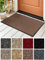 Prestige Schmutzfangmatte schön und haltbar, Premium Fußmatte innen & außen - Sauberlaufmatte für Eingangsbereich, Flur & Haustür - Braun 60x80 cm