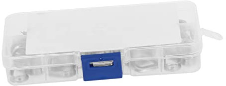 PLAFOPE 40stücke Stahlseilklemme Drahtseil Klemme Kabelklemme Drahtseilkausche Satz Für Hundeleine Wäscheleine Schiffs Und Industrieeinrichtung