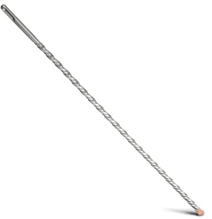 MOXPIFY Punta per trapano SDS Plus a doppia elica, trapano a percussione per calcestruzzo, pietra, pietra naturale, 12 x 500 mm
