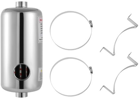 28 KW poolvärmeväxlare, rostfritt stål poolvärmare 28 kBtu/h prestanda, poolvärmeväxlare poolvattenflöde 150 l/min varmvattenflöde 18 l/min, 4 kg/cm³ värmepump rost 120 ℃ maximal temperatur