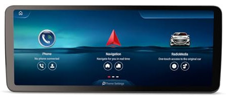 12,3 Pulgadas Qualcomm 8-núcleo 8GB+128GB Android 14 Radio Coche Bluetooth para Mercedes Clase A/GLA/CLA/G W176 X156 C117 W463 NTG 4.5/4.7 Soporta GPS Navegador CarPlay Android Auto Dab+ WiFi 4G DSP