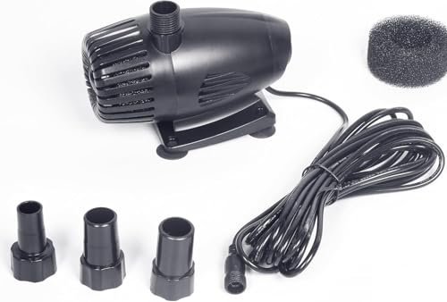 Biling 40W DC Water Pump 2500 L/H for Replacememt Old Pond Pump, Garden Pond Fountain Water Feature DIY Outdoor Water Displays