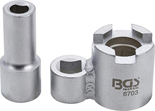 BGS 6703 | Llave para tuercas del amortiguador y herramienta de sujeción | para Volvo
