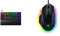 Razer Huntsman V2 Tenkeyless (Red Switch) - Optical Gaming Keyboard, Black & Basilisk V3 - Wired Customisable Gaming Mouse, Black