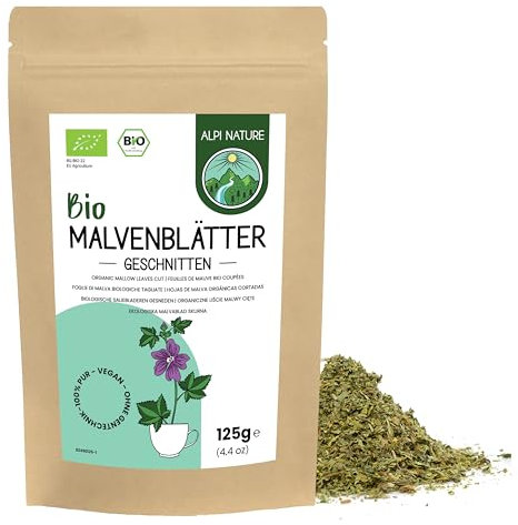 Alpi Nature Malvenblätter Tee BIO 125g, Malvenblätter geschnitten, Malventee bio, Tee Malve