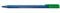 STAEDTLER 437 F-5 Kugelschreiber (triplus ball, ergonomische Dreikantform, hohe Qualität, Set mit 10 Stück, Farbe Grün, Linienbreite F)