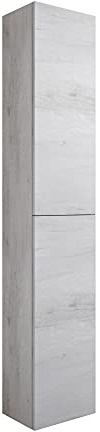 MaMa Store ERA Colonna Reversibile Sospesa 2 ante, QUERCIA BIANCO, L. 30 X P. 22 X H. 160 Cm