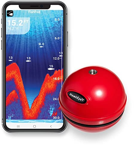 HawkEye FishPod® 5X Bluetooth Fishfinder