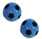 Fun Sport Foam Footballs | Indoor/Outdoor Soft Sponge Foam Soccer Ball | Play Many Games For Hours Of Fun | Suitable For All Ages (19.4cm, 2Pk Blue)