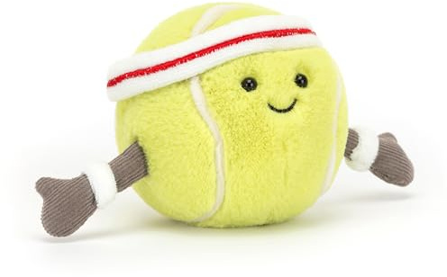 Jellycat Amuseable Sports Tennis Ball - H : 9 cm x L : 9 cm