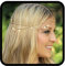 Fashband Kopfkette mit Pailletten, Quaste, Haarkette, goldene Kopfbedeckung, Haarschmuck für Frauen