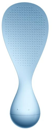 Cucchiaio per riso antiaderente, design a bicchiere, paletta per riso antiaderente, cucchiaio da cucina ergonomico adatto per riso, riso per sushi, formaggio