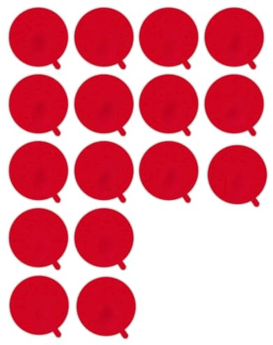 Nastro di montaggio biadesivo, resistente, impermeabile, adesivo di montaggio forte, striscia LED in schiuma per auto, casa, ufficio, decorazione, realizzato con 3 M CP5108 (30 mm diameter_16 Piece)