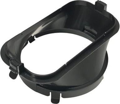 Air Conditioner AC Black Oval Window Adapter Compatible with Toshiba Model Numbers PX0812CWRU, PX1011CWRU