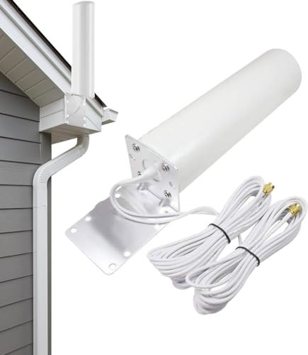Xvilmaun Extension WIFI extérieure, amplificateur de signal d'extension WIFI extérieur | Prolongateur de portée WIFI | Répéteur WIFI Booster d'extension de Signal extérieur étanche installation rapide