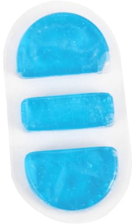 TOBBOMEY Compresse Froide Réutilisable pour Nez Protection Basse Température PVC Gel Froid Flexible pour Blessures et Saignements Enveloppe Rafraîchissante Sûre et Naturelle