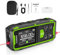 Huepar Bilateral Laser Distance Measure Tool, 656FT/200M Digital Laser Room Measure Devices with LCD Display, Rechargeable Dual Metro Laser Measurement Tool with with Angle Sensor, Magnetic Back