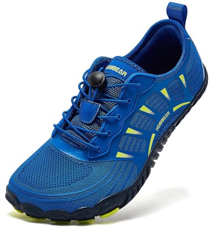 HOBIBEAR- Zapatilla deportiva minimalista para hombre, sensación de ir descalzo, suela con cero inclinación, ideales para running y senderismo