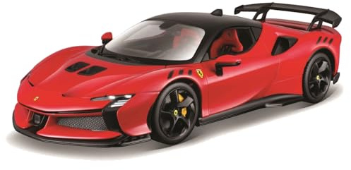 Bburago - Ferrari SF90 XX Stradale 1/18 - Auto Da Collezione in Metallo - Modello Ridotto Molto Dettagliato - Miniatura Ferrari Ufficiale - Veicolo Collector Del Marchio Mitico
