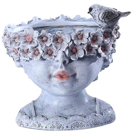 BESTonZON 1pezzi in Per Esterni Contenitore Per Piante Chic Da Moderno Grazioso Da Per Paesaggio