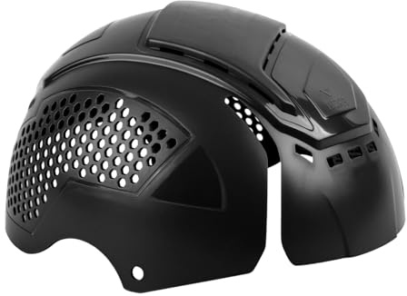Bump Cap Insert With Extra Venting, Fits Into Any Baseball Hat, 17x21x12cm, Safety Bump Cap, Black Baseball Safety BumpCap, Lightweight Head Protection For Extra Protection