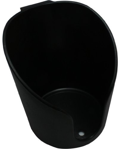 Becherhalter, Flaschenhalter, Getränkehalter geschlossen schwarz+Befestigung