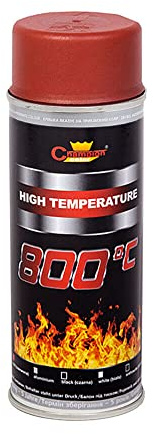 Red High Temperature Spray Paint VHT Exhaust Engine Bay 800 Degrees Resistant 400ml