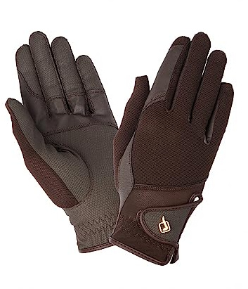 LeMieux Pro Mesh Horse Riding Gloves - Black