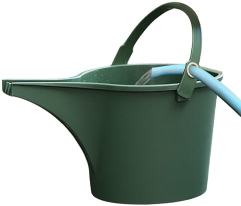 Grande annaffiatoio – 2 galloni 8 litri lungo beccuccio ergonomico annaffiatoio secchio irrigazione dispositivo di misurazione per giardinaggio fiori piante grasse bacche giardino bagno |