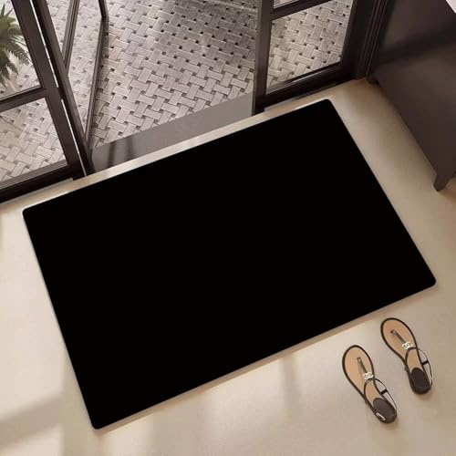 Tappeto Bagno Assorbente Piccolo 60x90cm Tappetino da Bagno Asciugatura Rapida Bath Mat, Door Mat, Lavabile Tappeto in Pietra per Doccia, Zerbino Ingresso, Tappetino Doccia per Vasca WC Dark 6-165
