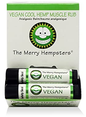 The Merry Hempsters Cool Hemp Muscle Rub Gravity Display Case